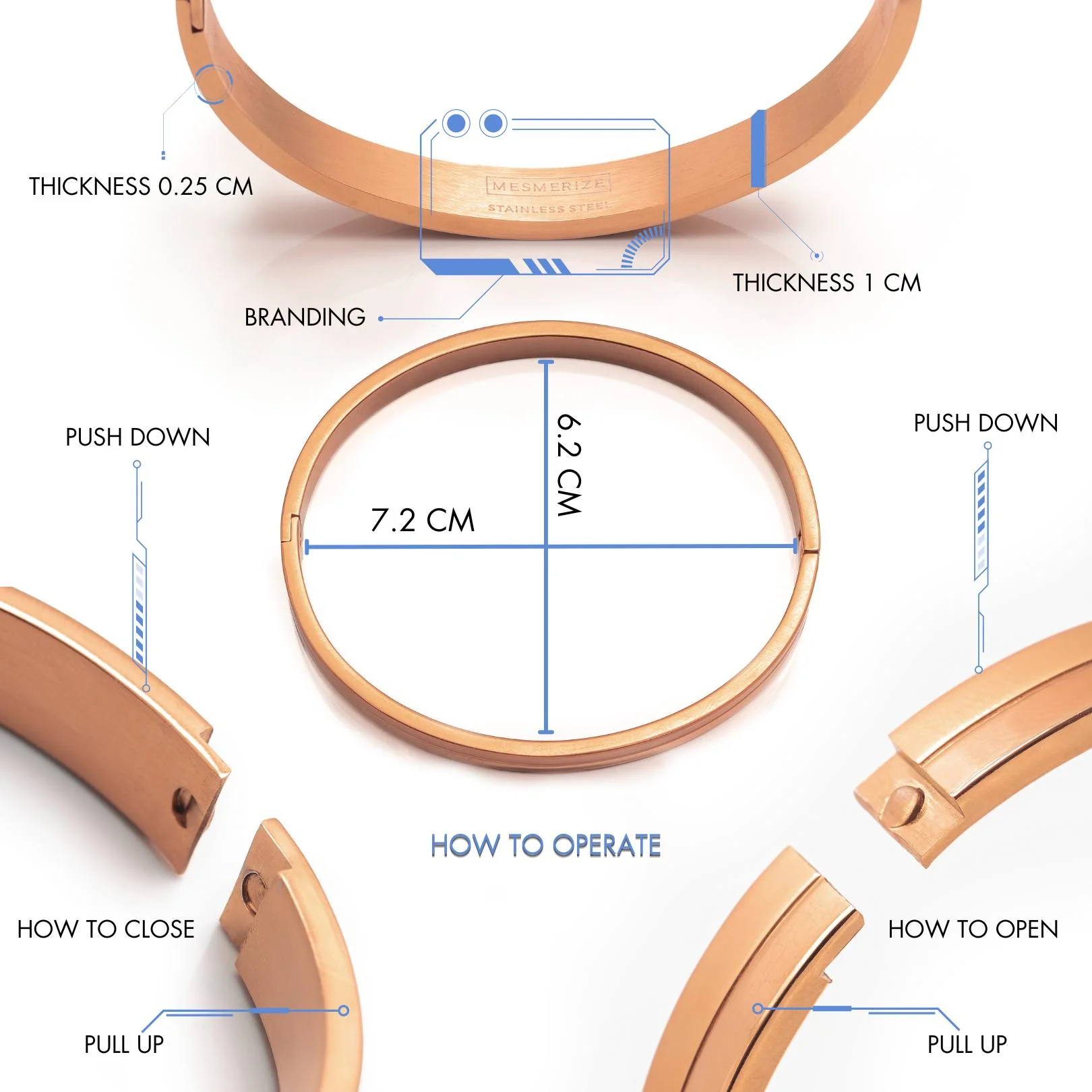 Thor Oval Kada Bracelet - Image 8