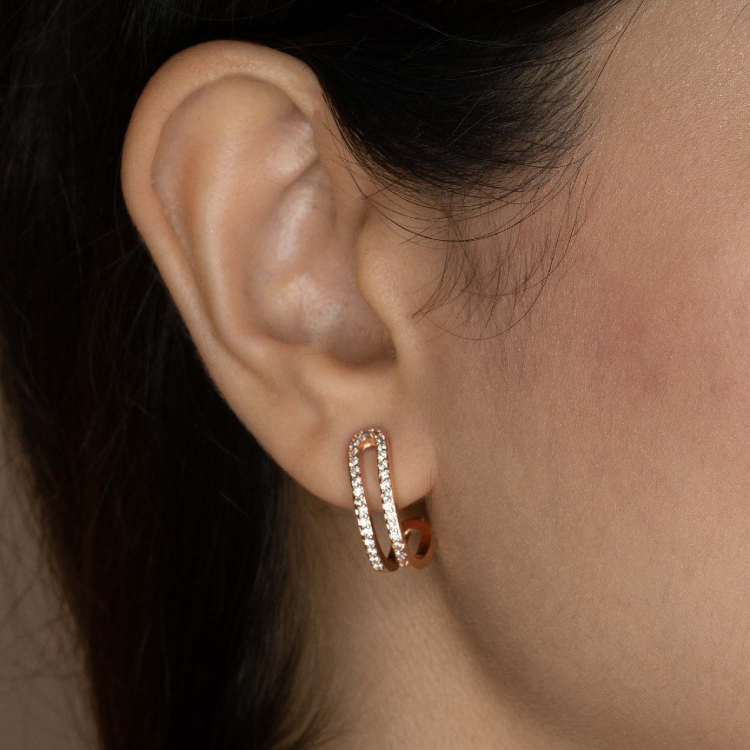 4 in 1 pearl earrings - Image 3