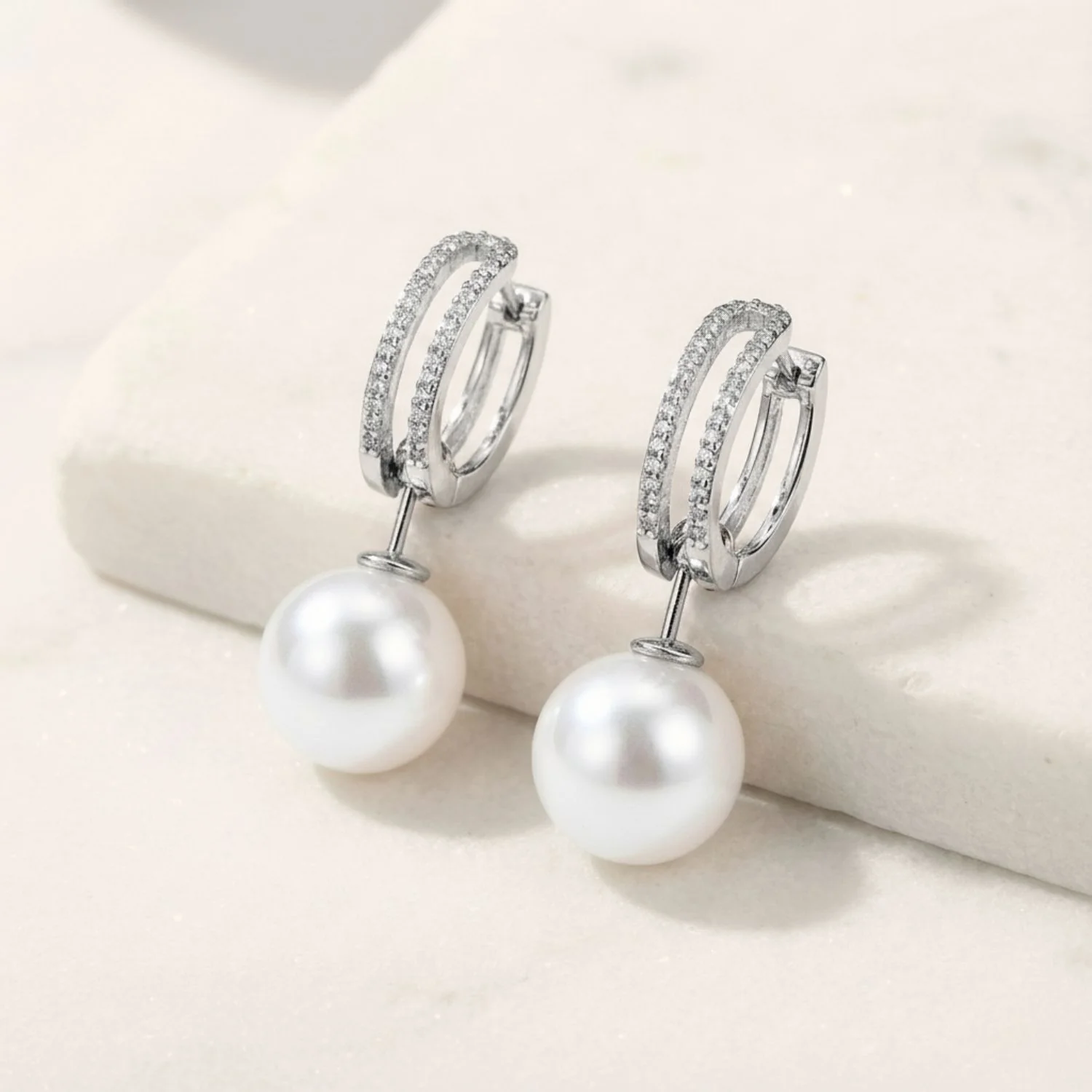 4 in 1 pearl earrings - Image 7